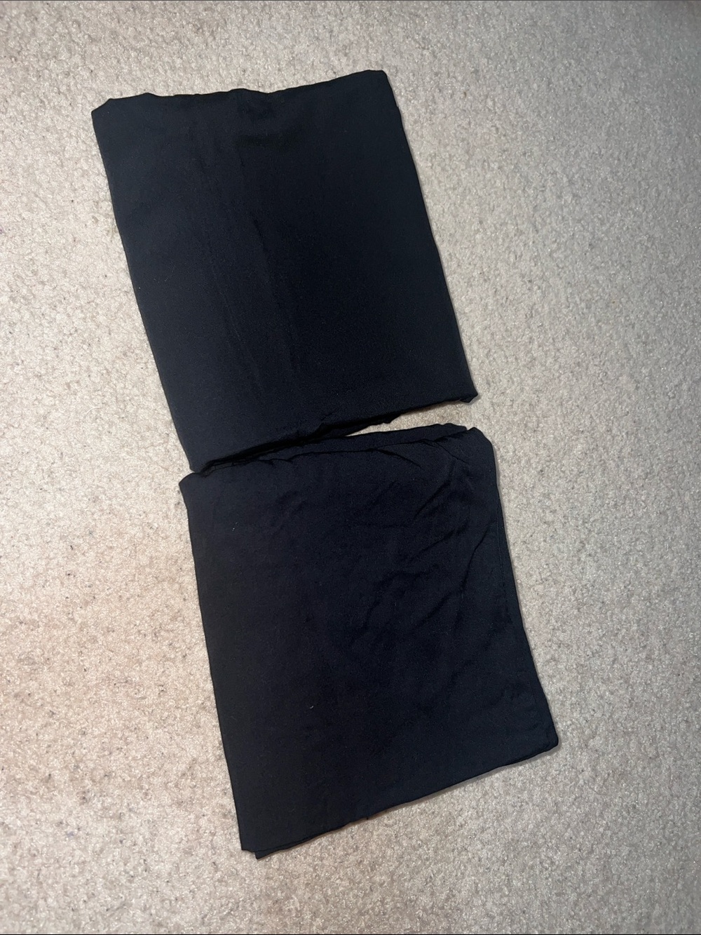 2 Bedsure 100% Viscose from Bamboo Black pillow cases